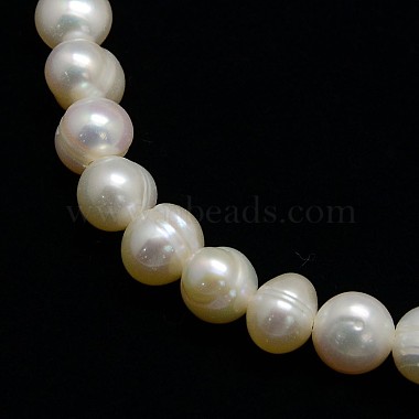 Natural Cultured Freshwater Pearl Beads Strands(X1-PEAR-N013-06I)-2