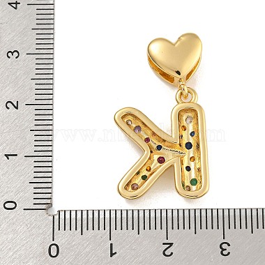 Brass Micro Pave Colorful Cubic Zirconia Pendants(KK-P281-01G-K)-3