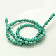 Synthetical Turquoise Beads Strands(X-TURQ-GSR4mm129)-1
