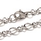 304 Stainless Steel Figaro Chain Bracelets(BJEW-L531-06P)-1