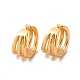 Rack Plating Brass Cuff Earrings(EJEW-P221-12G)-1