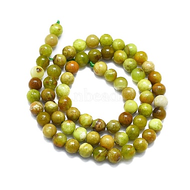 Natural Green Opal Beads Strands(G-K245-A17-A02)-2