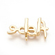 Brass Micro Pave Cubic Zirconia Letter Slide Charms(ZIRC-P077-29-NR)-3