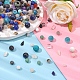 Perles de pierres précieuses naturelles / synthétiques(G-XCP0006-02)-1