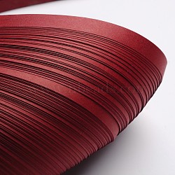 Quilling Paper Strips, Dark Red, 530x10mm, about 120strips/bag(DIY-J001-10mm-B32)