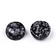 Natural Snowflake Obsidian Cabochons(G-N326-59B)-3