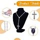 5Pcs Rosary Bead Necklace(NJEW-SW00017)-2