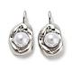 Alloy with ABS Plastic Imitation Pearl Pendants(FIND-G061-05P)-1