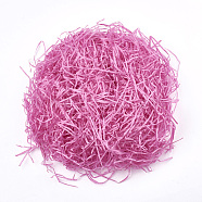 Decorative Raffia Tissue Scraps Paper Packing Material, For Gift Filler, Hot Pink, 2~4mm, about 20g/bag(DIY-Q017-03)