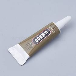 F6000 Excellent Viscosity Adhesive Glue, with Needle, Clear, 9.6x1.9x1.85cm, 10ml/pc(0.33 fl. oz)(TOOL-S009-01A)
