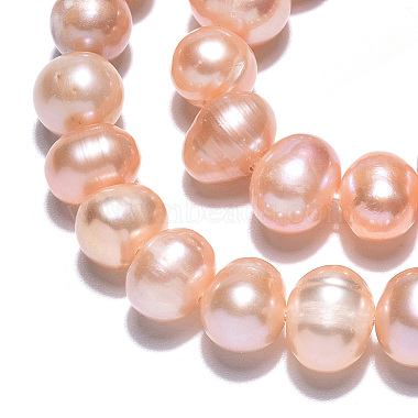 Natural Cultured Freshwater Pearl Beads Strands(PEAR-N013-06J)-3