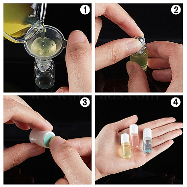 24Pcs Transparent Glass Roller Ball Bottles(MRMJ-BC0003-35)-6
