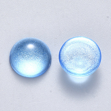 Spray Painted Glass Cabochons(GLAA-S190-013C-B01)-2