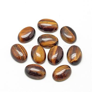 25mm Oval Tiger Eye Cabochons