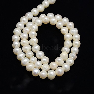 Natural Cultured Freshwater Pearl Beads Strands(X-PEAR-L001-E-13)-3