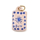 pendentifs en acier inoxydable imprim&eacute;s 304(X-STAS-B125-03B-G)-1