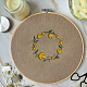 4 Sheets 11.6x8.2 Inch Stick and Stitch Embroidery Patterns(DIY-WH0455-082)-5