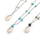 Natural & Synthetic Mixed Gemstone Necklaces(NJEW-JN02288-M)-1