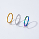 12Pcs 6 Style 304 Stainless Steel Bamboo Sticker Finger Ring for Women(RJEW-DC0001-14)-3