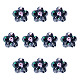 10Pcs Handmade Lampwork Beads(LAMP-TADJ0001-01I)-2