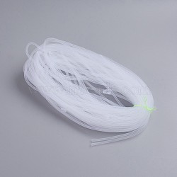 Mesh Tubing, Plastic Net Thread Cord, White, 4mm, 50Yards/Bundle(150 Feet/Bundle)(X-PNT-Q003-4mm-01)