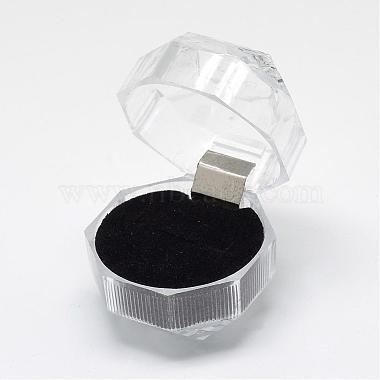 Black Others Plastic Ring Box