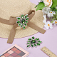 2Pcs Glass Rhinestone Cabochons(RGLA-FG0001-28S-04)-4