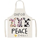 Easter Theme Polyester Sleeveless Apron(PW-WG75993-22)-1