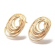 Brass Stud Earrings for Women(EJEW-U026-03G)-2