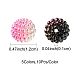 50Pcs 5 Colors Imitation Pearl Acrylic Beads(OACR-FS0001-62A)-4