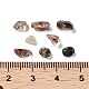 Perles de quartz rutilées en or noir naturel(G-M428-02B)-3