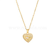 Brass Pave Crystal Rhinestone Pendant Necklaces for Wowen, Golden, Bowknot, 15.35 inch(39cm), Pendant: 14.1x14.9mm(GP4865-5)