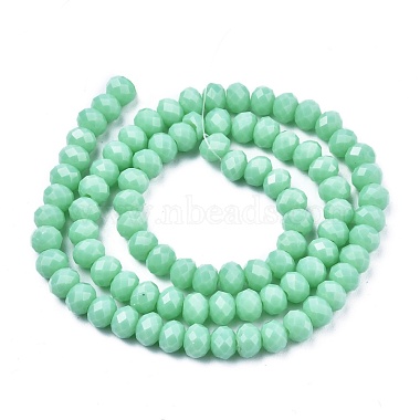 Opaque Solid Color Glass Beads Strands(EGLA-A034-P10mm-D14)-2