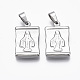 Non-Tarnish 304 Stainless Steel Pendants(X-STAS-R112-002)-1