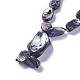 Natural Abalone Shell/Paua ShellBeaded Necklaces(NJEW-F255-01)-4