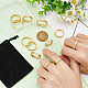 12Pcs 6 Size Crystal Rhinestone Grooved Finger Rings Set(RJEW-UN0002-72G)-3