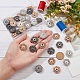 24Pcs 3 Colors Alloy & Brass Snap Buttons(FIND-NB0003-65)-3