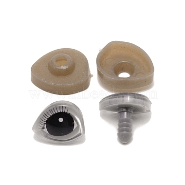 3D Plastic Doll Eyes and Eyes Washers Sets(DIY-WH0264-11C)-2