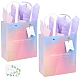 2Pcs Gradient Color Paper Gift Tote Bags(ABAG-SP0001-28)-1