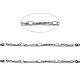 Handmade 304 Stainless Steel Wave Link Chains(CHS-G025-14P)-2