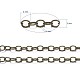 Brass Cable Chains(X-CHC024Y-AB)-3