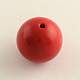 Round Cinnabar Beads(X-CARL-Q002-8mm)-1