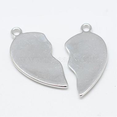 Heart Alloy Rhinestone Split Pendants(TIBEP-S293-061P-FF)-3