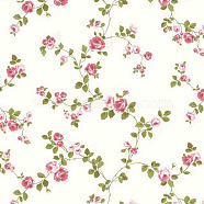 Miniature Wallpapers, for Dollhouse Bedroom Decoration, Rectangle, Flower Pattern, 297x210mm(MIMO-PW0001-002L)