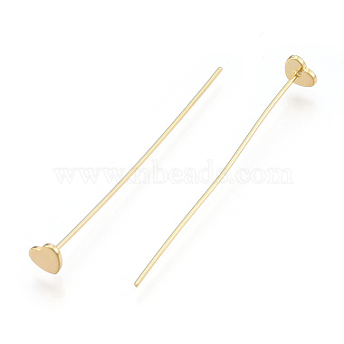5cm Real 18K Gold Plated Brass Pins