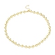 Rack Plating Brass Ball Chain Necklaces for Women(NJEW-G102-01D-G)-1