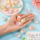 24Pcs 12 Colors Luminous Translucent Resin Cabochons(DIY-TA0004-60)-7