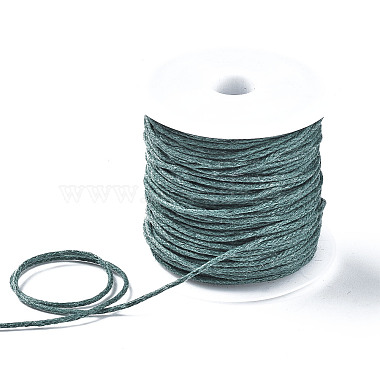 Waxed Cotton Thread Cords(YC-TD001-1.0mm-10m-275)-3