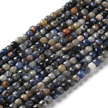 Square Sodalite Beads