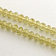 Perles en rondelles facettées en verre d'imitation cristal autrichien manuelles(X-G02YI0K1)-1